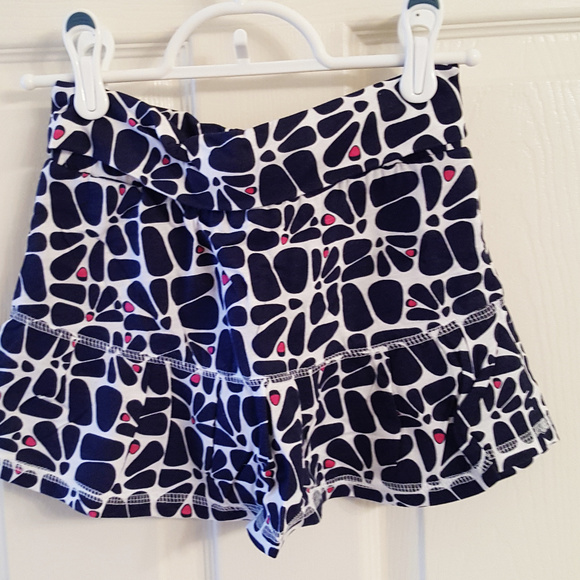 MARIMEKKO Girls Bon Bon Skort NWT S NAVY - Picture 2 of 3